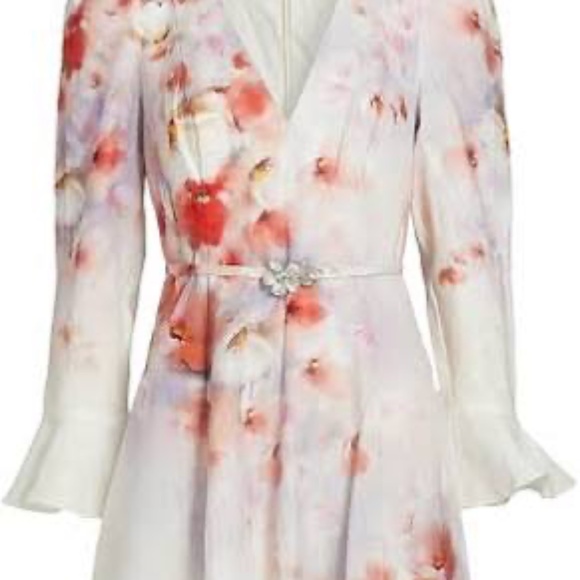 NWT Authentic Zimmermann Scarlet Floral Linen maxi dress 0 - Picture 14 of 14